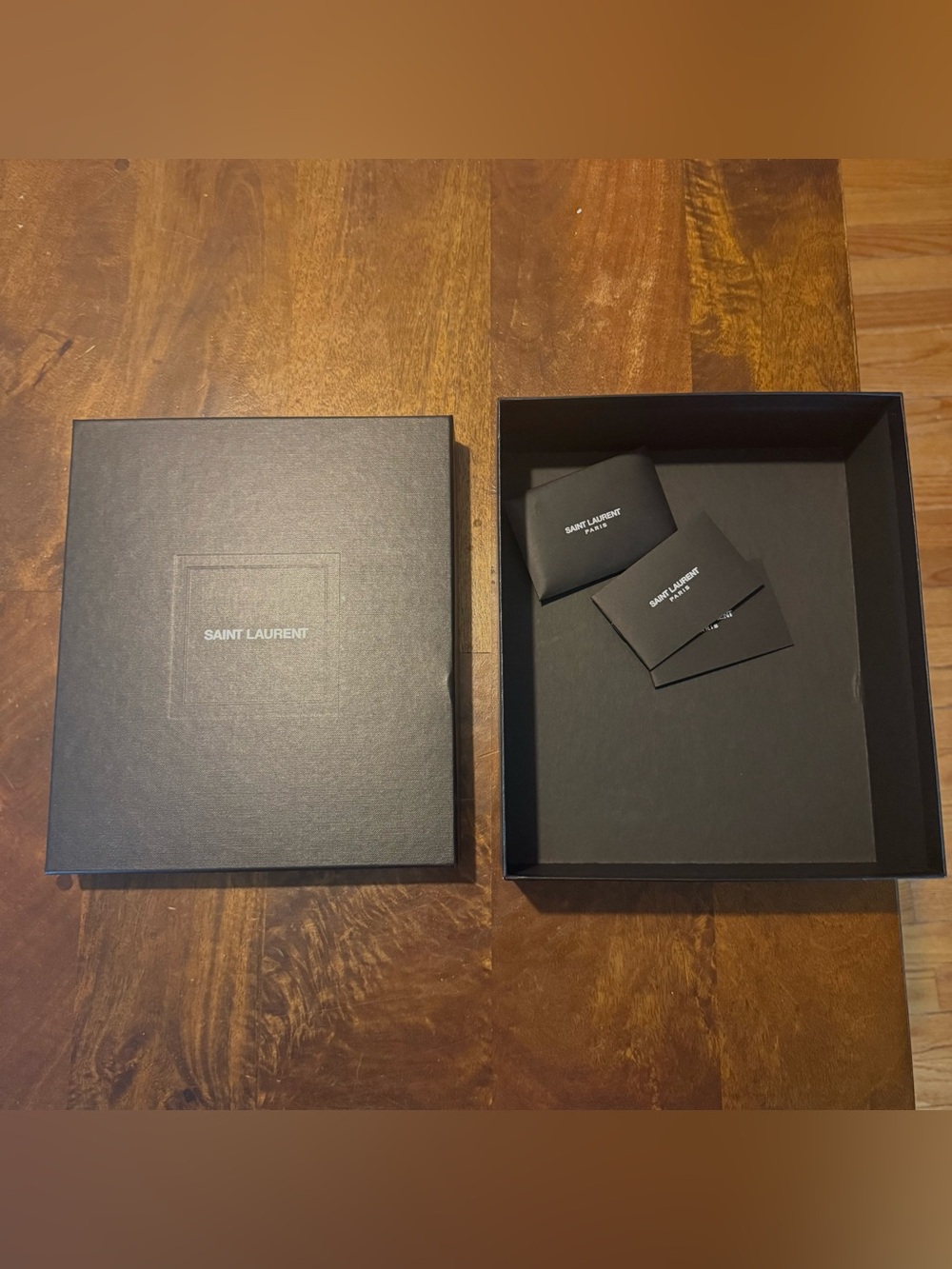 Saint Laurent empty box
